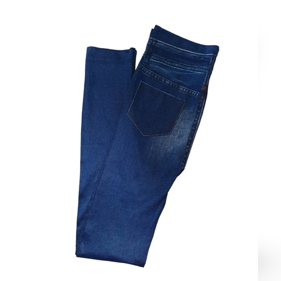 High waisted leggings  jeggings. Good for mommy pooch postpartum - Picture 4 of 5